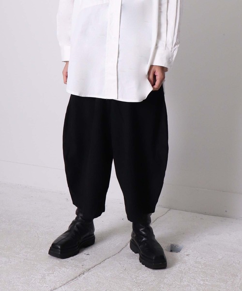 THE MORNING AFTER（ザ モーニング アフター）の「ウエストゴムバルーンワイドパンツ（その他パンツ・メンズ・ベージュ/ブラック・FREE）」の3枚目の写真