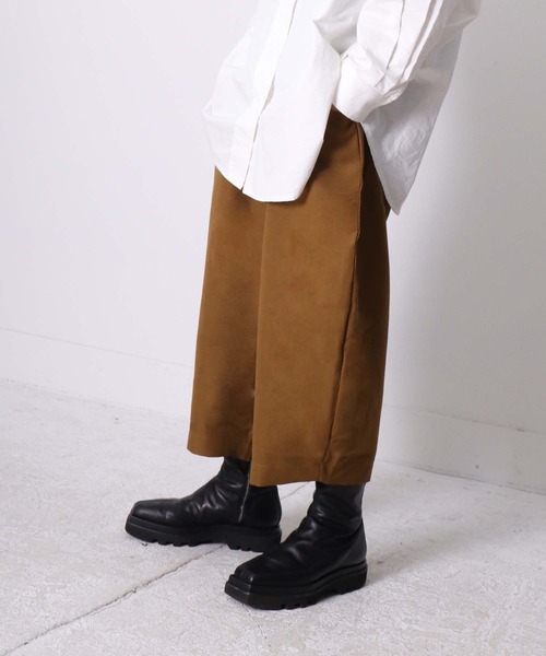 THE MORNING AFTER（ザ モーニング アフター）の「ウエストゴムバルーンワイドパンツ（その他パンツ・メンズ・ベージュ/ブラック・FREE）」の8枚目の写真