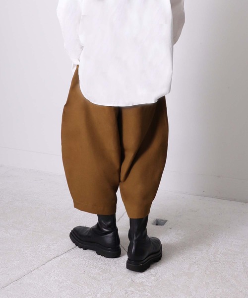THE MORNING AFTER（ザ モーニング アフター）の「ウエストゴムバルーンワイドパンツ（その他パンツ・メンズ・ベージュ/ブラック・FREE）」の7枚目の写真