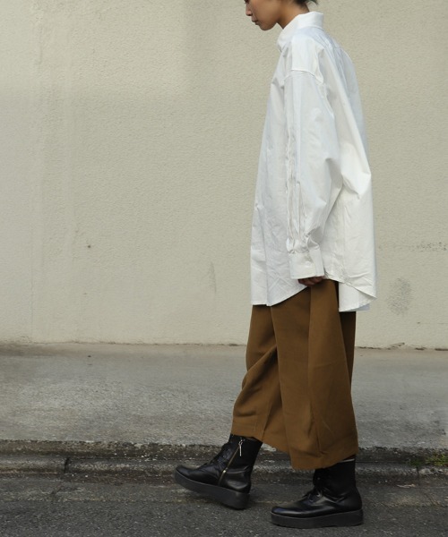 THE MORNING AFTER（ザ モーニング アフター）の「ウエストゴムバルーンワイドパンツ（その他パンツ・メンズ・ベージュ/ブラック・FREE）」の13枚目の写真