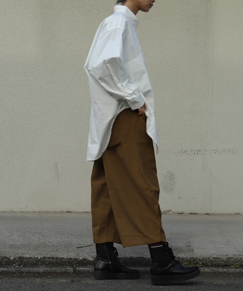 THE MORNING AFTER（ザ モーニング アフター）の「ウエストゴムバルーンワイドパンツ（その他パンツ・メンズ・ベージュ/ブラック・FREE）」の11枚目の写真