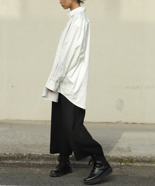 THE MORNING AFTER（ザ モーニング アフター）の「ウエストゴムバルーンワイドパンツ（その他パンツ・メンズ・ベージュ/ブラック・FREE）」の16枚目の写真