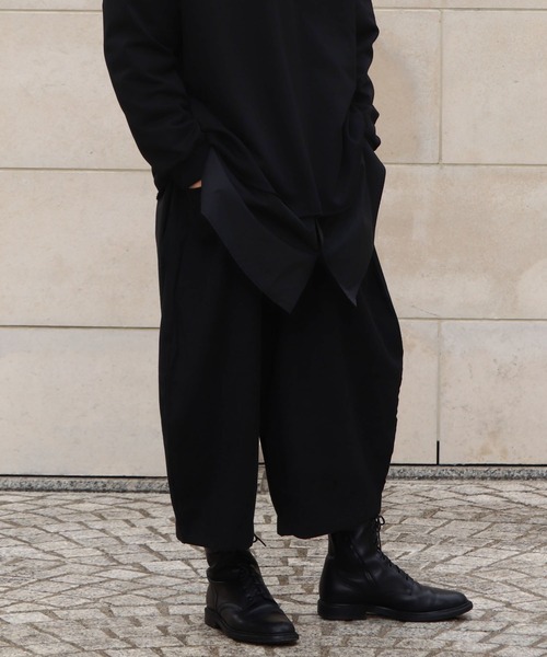 THE MORNING AFTER（ザ モーニング アフター）の「ウエストゴムバルーンワイドパンツ（その他パンツ・メンズ・ベージュ/ブラック・FREE）」の19枚目の写真