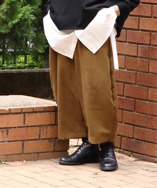 THE MORNING AFTER（ザ モーニング アフター）の「ウエストゴムバルーンワイドパンツ（その他パンツ・メンズ・ベージュ/ブラック・FREE）」の18枚目の写真