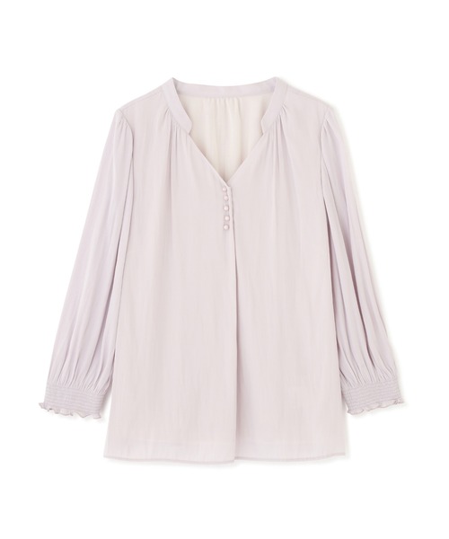 PROPORTION BODY DRESSING（プロポーションボディドレッシング）の「スキッパーブラウス / 1212110900（シャツ/ブラウス・レディース・ホワイト系その他/ブルー/グレー・SMALL/MEDIUM）」の14枚目の写真