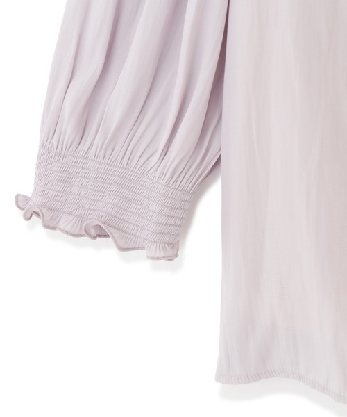 PROPORTION BODY DRESSING（プロポーションボディドレッシング）の「スキッパーブラウス / 1212110900（シャツ/ブラウス・レディース・ホワイト系その他/ブルー/グレー・SMALL/MEDIUM）」の18枚目の写真