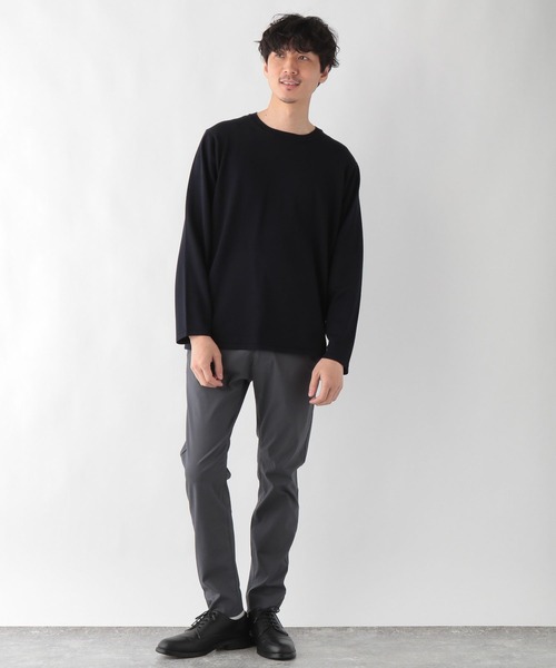 GLOBAL WORK（グローバルワーク）の「スマートリッチニットプルオーバー/263111（ニット/セーター・メンズ・ライトグレー/ネイビー/グレー・SMALL/MEDIUM/LARGE）」の11枚目の写真