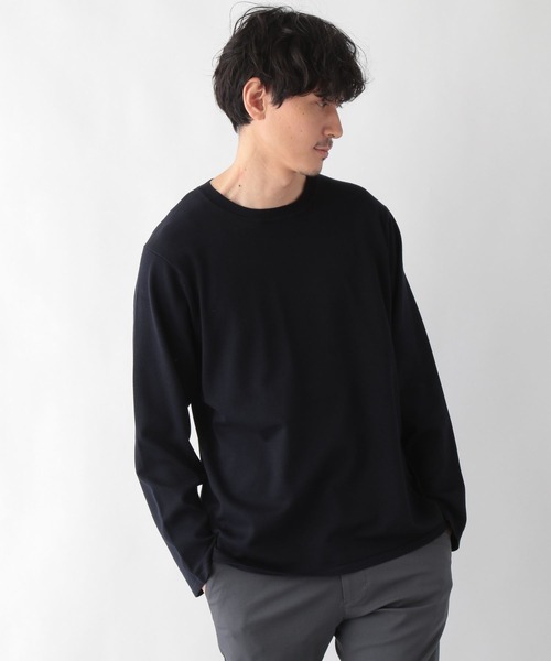 GLOBAL WORK（グローバルワーク）の「スマートリッチニットプルオーバー/263111（ニット/セーター・メンズ・ライトグレー/ネイビー/グレー・SMALL/MEDIUM/LARGE）」の12枚目の写真