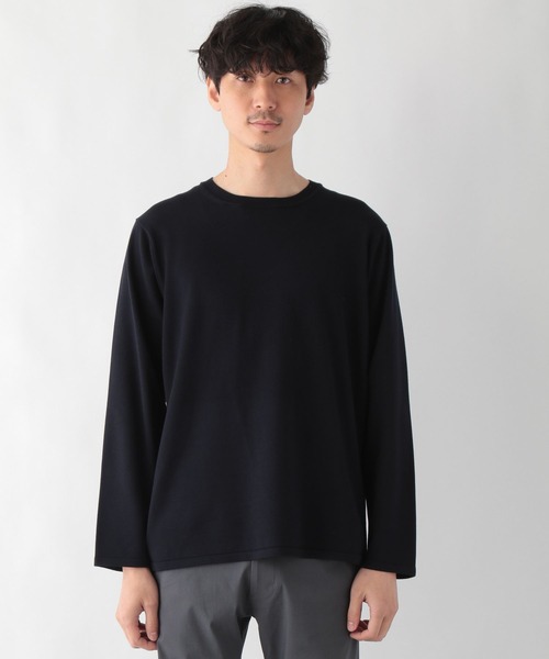 GLOBAL WORK（グローバルワーク）の「スマートリッチニットプルオーバー/263111（ニット/セーター・メンズ・ライトグレー/ネイビー/グレー・SMALL/MEDIUM/LARGE）」の13枚目の写真