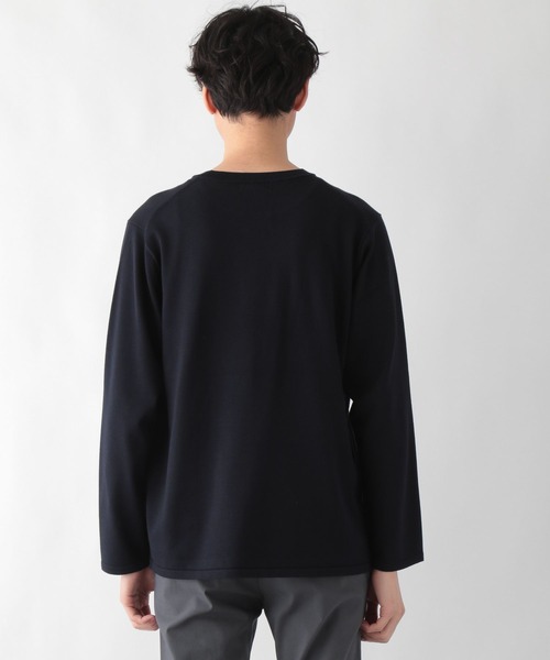 GLOBAL WORK（グローバルワーク）の「スマートリッチニットプルオーバー/263111（ニット/セーター・メンズ・ライトグレー/ネイビー/グレー・SMALL/MEDIUM/LARGE）」の15枚目の写真