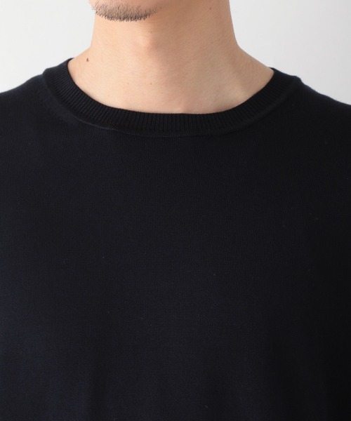 GLOBAL WORK（グローバルワーク）の「スマートリッチニットプルオーバー/263111（ニット/セーター・メンズ・ライトグレー/ネイビー/グレー・SMALL/MEDIUM/LARGE）」の16枚目の写真