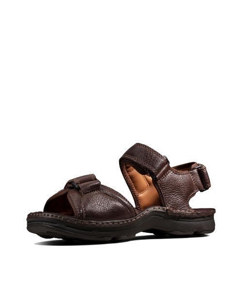 Clarks(クラークス)の「ATL Part / ATLパート (ダークブラウンレザー)(サンダル・メンズ・ダークブラウン・UK10/UK7/UK8/UK9/UK6/UK6.5/UK7.5/UK8.5/UK9.5)」の5枚目の写真