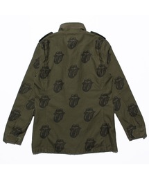 THE ROLLING STONES ミリタリージャケット[M-65 TYPE] TMT（ティーエムティー）の「THE ROLLING STONES×TMT M-65