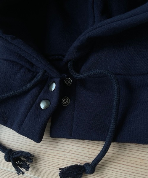 wee9s（ウィークス）の「buddy hoodie / スウェットフーディーバラクラバ（ニットキャップ/ビーニー・レディース・グレー/ホワイト/ブラック/ネイビー・FREE）」の18枚目の写真