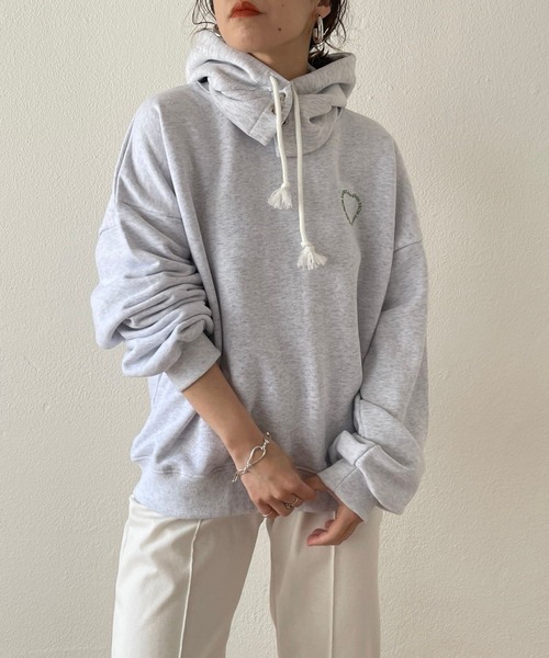 buddy hoodie / スウェットフーディーバラクラバ（ニットキャップ