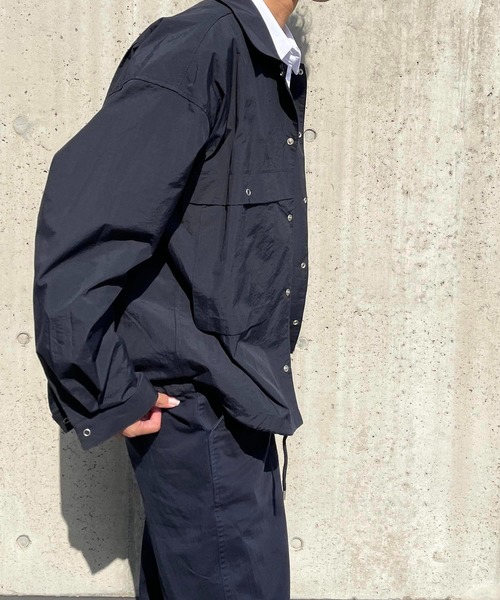 CANAL JEAN(キャナルジーン)の「choice_cnl(チョイス) ナイロンジャケット(ナイロンジャケット・レディース・ネイビー/クリーム・ONE SIZE)」の12枚目の写真