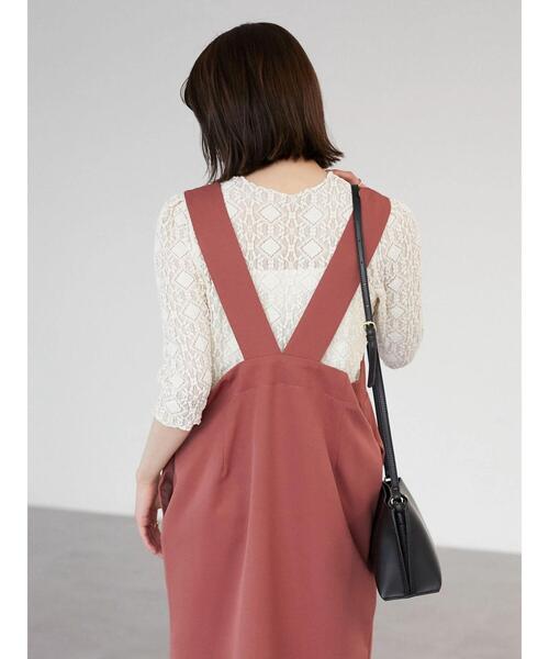 Green Parks(グリーンパークス)の「SET2点 レースプルオーバー(Tシャツ/カットソー・レディース・ホワイト/グリーン・FREE)」の12枚目の写真