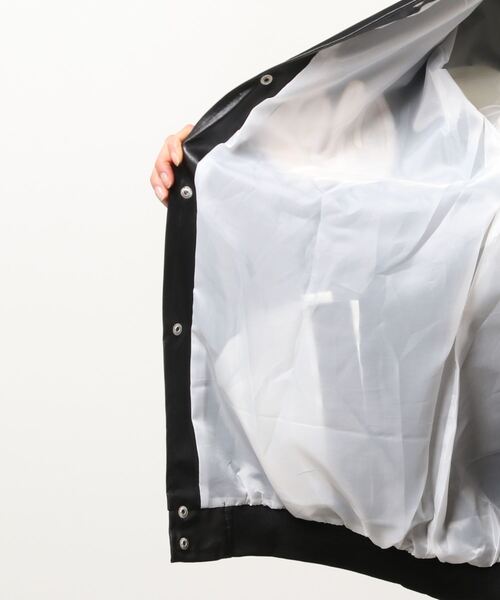 VIBGYOR（ヴィブジョー）の「スプリングスタジャン(BL)（スタジャン・レディース・ブラック/グリーン・FREE）」の11枚目の写真