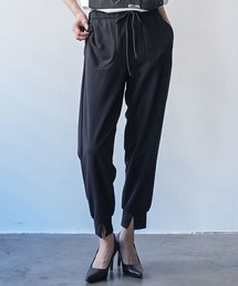 mili an deni | ペアスキンフロントスリットテーパードパンツ(その他パンツ)