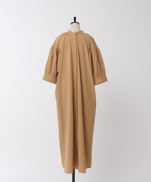 ear PAPILLONNER(イアパピヨネ)の「"SUM1 STYLE(スミスタイル)” 体形カバーが叶う前後2WAYワンピース(ワンピース・レディース・ブラック/サンドベージュ/サックスブルー・FREE)」の8枚目の写真