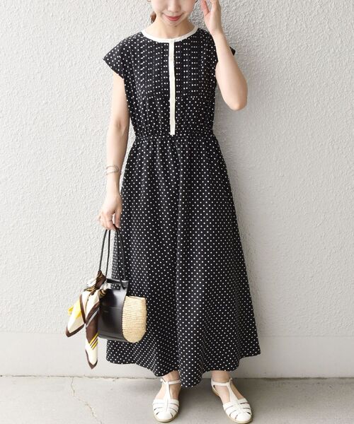 Ships Any ウォッシャブル ドット Ships バンドカラー フレンチスリーブ ロング Ships ワンピース ワンピース Any シップス ワンピース 724 51 0075 を購入できます Ships For エニィ のファッション Ships Any ウォッシャブル ドット Ships バンドカラー フレンチスリーブ ロング Ships ワンピース ワンピース Any シップス ワンピース 724 51 0075 を購入できます Ships For エニィ のファッション