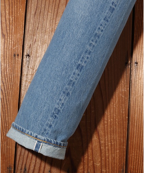 未使用級✨LEONARD カットソー シャツ トリム パンジー 現行 近年モデル Levi's VINTAGE CLOTHING リーバイス パンツ Levis メンズ 1947