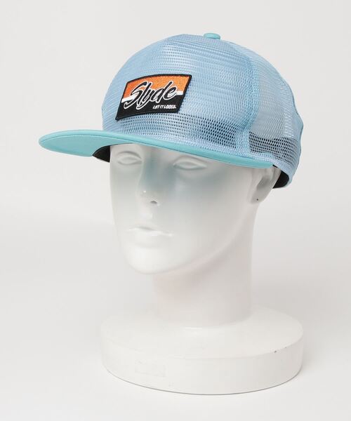 Slyde（スライド）の「【Slyde】ALL MESH CAP（キャップ・メンズ・ブラック/ブルー・FREE）」の2枚目の写真