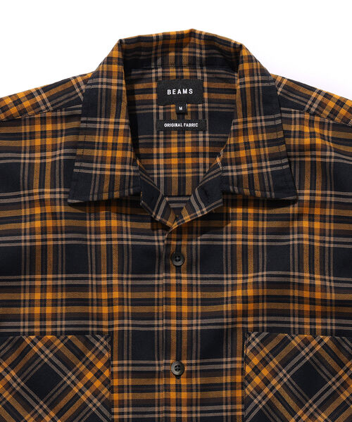 BEAMS（ビームス）の「BEAMS / チェック キューバ シャツ（シャツ/ブラウス・メンズ・ネイビー/パープル・S/XL/M/L）」の11枚目の写真