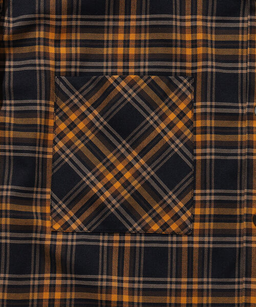 BEAMS（ビームス）の「BEAMS / チェック キューバ シャツ（シャツ/ブラウス・メンズ・ネイビー/パープル・S/XL/M/L）」の12枚目の写真