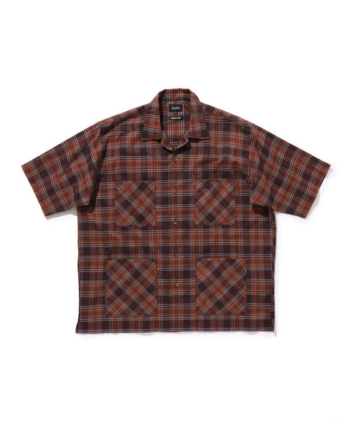 BEAMS（ビームス）の「BEAMS / チェック キューバ シャツ（シャツ/ブラウス・メンズ・ネイビー/パープル・S/XL/M/L）」の20枚目の写真