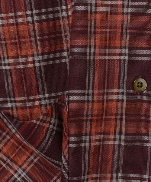 BEAMS（ビームス）の「BEAMS / チェック キューバ シャツ（シャツ/ブラウス・メンズ・ネイビー/パープル・S/XL/M/L）」の22枚目の写真