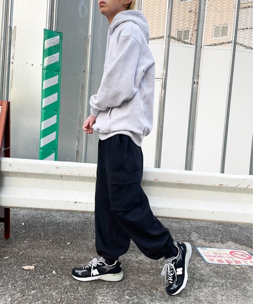 SETUP7（セットアップセブン）の「窮屈感のないルーズストレートシルエット。【SETUP7】M-65　ミリタリービッグポケットカーゴパンツ（カーゴパンツ・メンズ・ブラック/ベージュ/カーキ・4/5）」の7枚目の写真