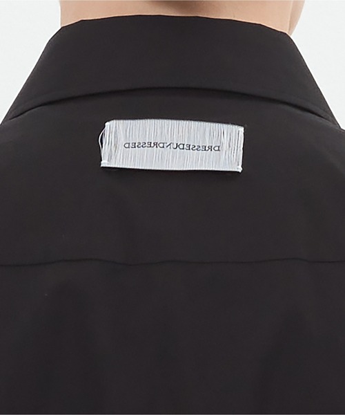 DRESSEDUNDRESSED(ドレスドアンドレスド)の「French Cuffs Double Buttonhole Oversized Shirt(シャツ/ブラウス・メンズ・ホワイト/ブラック/サックスブルー・3/4/2)」の7枚目の写真