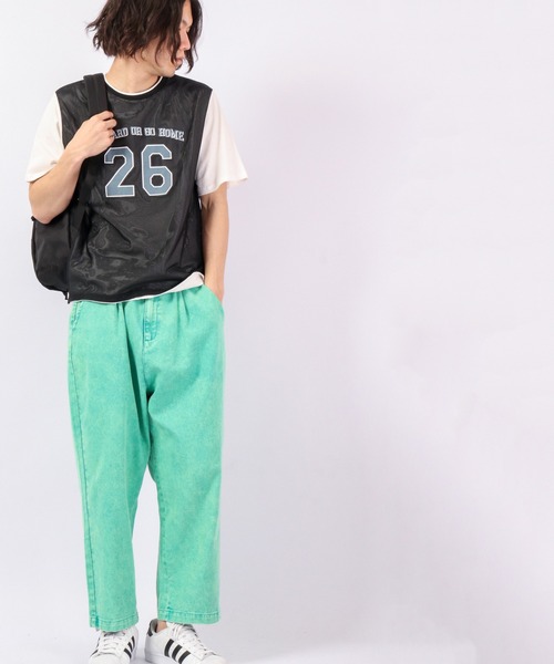 FUNALIVE(ファンアライブ)の「Sunsweet フェイクレイヤードデザイン半袖Tシャツ(Tシャツ/カットソー・メンズ・ブラック/ベージュ・M/L)」の13枚目の写真