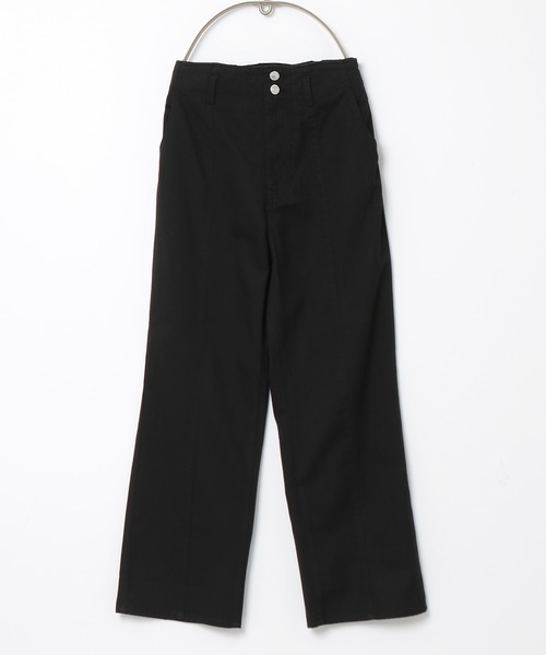 Honeys(ハニーズ)の「ストレートパンツ(デニムパンツ・レディース・アイボリー/ブラック/インディゴブルー/ライトインディゴブルー・SS/S/M/L)」の16枚目の写真