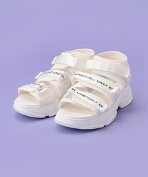 by LOVEiT | 厚底ロゴテープサンダル(サンダル)