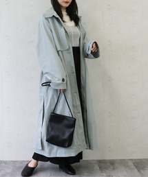 Per sist ence（パーシエンス）の「Per sist ence/パーシエンス　ワッシャータフタステンカラーコート（ステンカラーコート）」