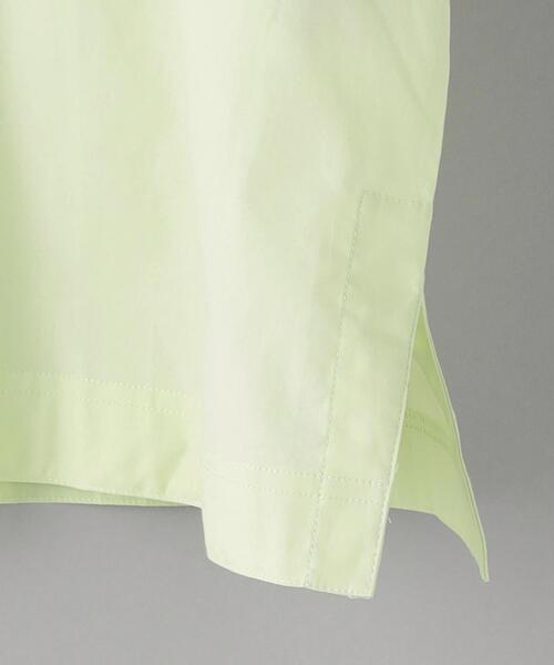 For Days（フォーデイズ）の「＜For Days＞ボクシー ショートスリーブ シャツ -ウォッシャブル-（シャツ/ブラウス・レディース・ホワイト/ライム・S）」の11枚目の写真