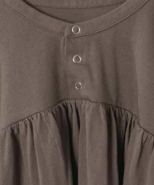 LOWRYS FARM（ローリーズファーム）の「ドルマンギャザープルオーバー　299632（Tシャツ/カットソー・キッズ・アイボリー/ブラウン/チャコールグレー・110cm/120cm/130cm/140cm/150cm）」の13枚目の写真