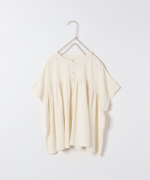 LOWRYS FARM（ローリーズファーム）の「ドルマンギャザープルオーバー　299632（Tシャツ/カットソー・キッズ・アイボリー/ブラウン/チャコールグレー・110cm/120cm/130cm/140cm/150cm）」の20枚目の写真