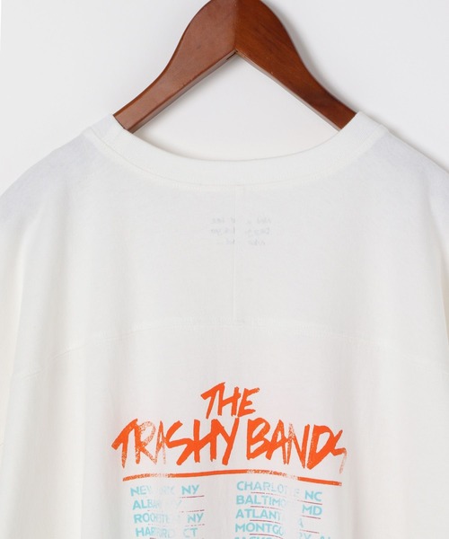 niko and...（ニコアンド）の「【GOOD ROCK SPEED(グッドロックスピード)】コラボツアーチュニックTシャツ（Tシャツ/カットソー・レディース・ブラック/オフホワイト・FREE）」の5枚目の写真