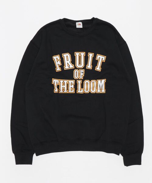 FRUIT OF THE LOOM（フルーツオブザルーム）の「プリントトレーナーB / 長袖 / クルーネック/ スウェット / プリント / カジュアル / ユニセックス（スウェット・メンズ・A/H/J/Q/C/D/E/F/K/L/M/N/B/G/I/P・M/L/XL）」の14枚目の写真