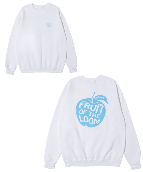 FRUIT OF THE LOOM（フルーツオブザルーム）の「プリントトレーナーB / 長袖 / クルーネック/ スウェット / プリント / カジュアル / ユニセックス（スウェット・メンズ・A/H/J/Q/C/D/E/F/K/L/M/N/B/G/I/P・M/L/XL）」の7枚目の写真