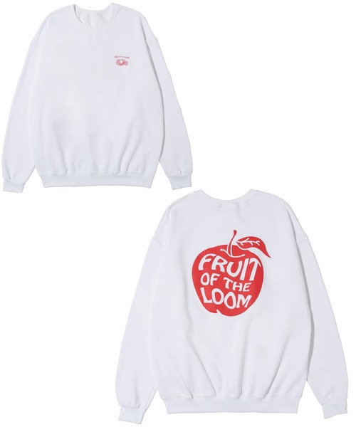 FRUIT OF THE LOOM（フルーツオブザルーム）の「プリントトレーナーB / 長袖 / クルーネック/ スウェット / プリント / カジュアル / ユニセックス（スウェット・メンズ・A/H/J/Q/C/D/E/F/K/L/M/N/B/G/I/P・M/L/XL）」の8枚目の写真