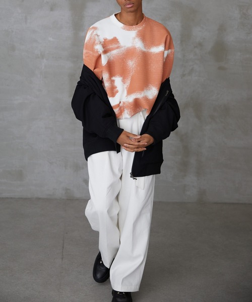 Lui's（ルイス）の「【Neucon / ニューコン】 ベルテッドデニムパンツ（デニムパンツ・メンズ・ネイビー/オフホワイト・1/2）」の10枚目の写真