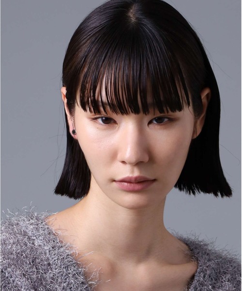 LION HEART（ライオンハート）の「【限定展開】“LH-1”サークルコインスタッズピアス/サージカルステンレス（金属アレルギー対応）【LION HEART / ライオンハート】（ピアス（片耳用）・メンズ・シルバー×ブラック/シルバー/シルバー×ブルー/シルバー系その他・ONE SIZE）」の9枚目の写真