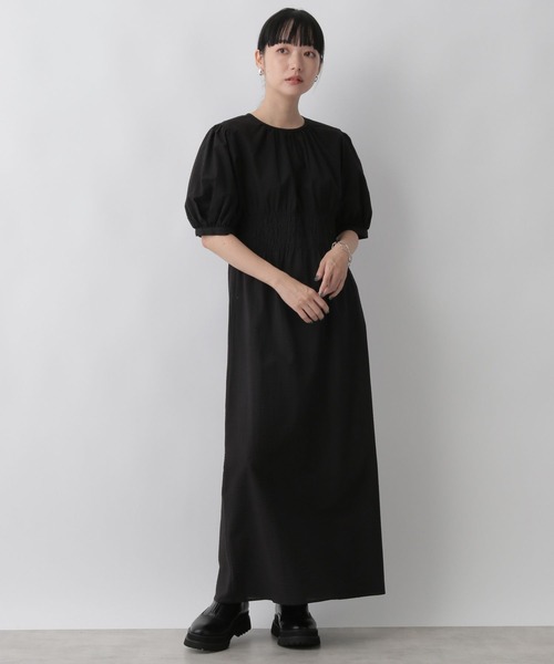 LOWRYS FARM(ローリーズファーム)の「ソデボリュームワンピース 350731(ワンピース・レディース・ブラック/ブラウン/その他・FREE)」の2枚目の写真