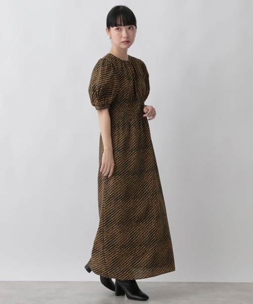 LOWRYS FARM(ローリーズファーム)の「ソデボリュームワンピース 350731(ワンピース・レディース・ブラック/ブラウン/その他・FREE)」の7枚目の写真