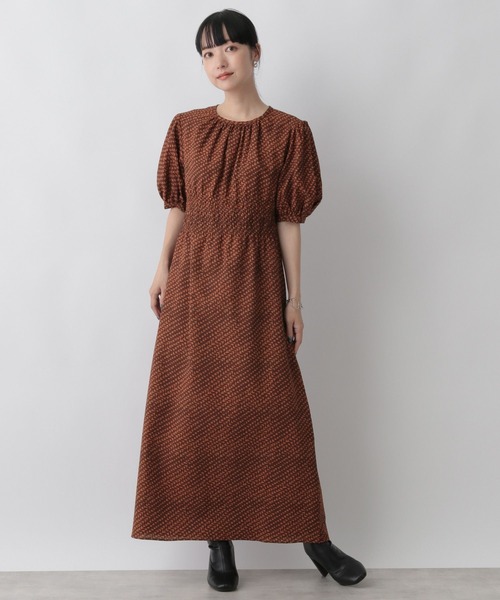 LOWRYS FARM(ローリーズファーム)の「ソデボリュームワンピース 350731(ワンピース・レディース・ブラック/ブラウン/その他・FREE)」の6枚目の写真