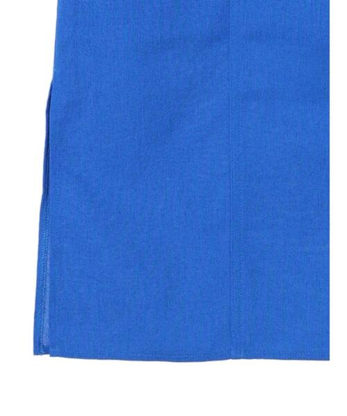 Green Parks(グリーンパークス)の「リネン入りサイドスリットスカート(スカート・レディース・ベージュ/ブルー/ブラック・FREE)」の22枚目の写真